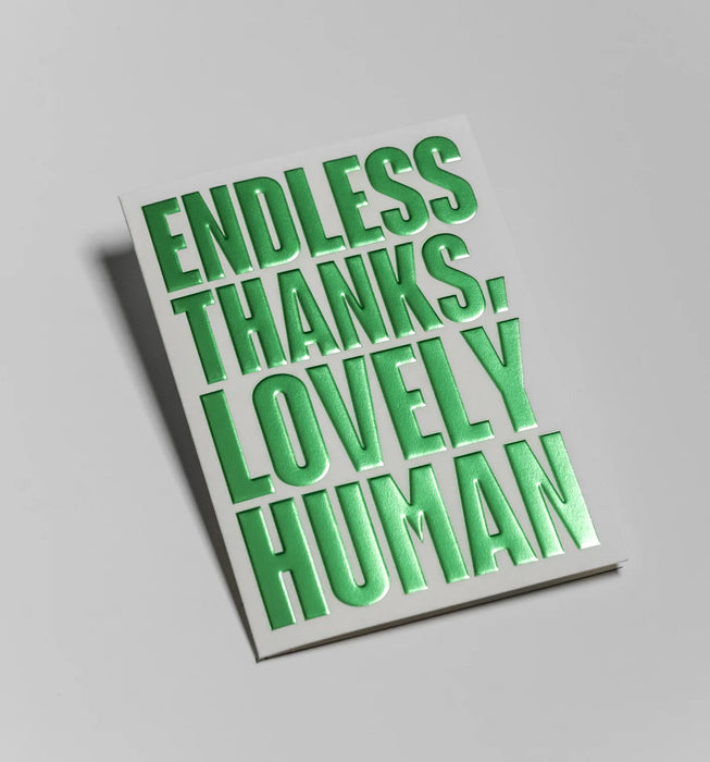 Grußkarte Danke Postco Kelly Hyatt "Endless Thanks"