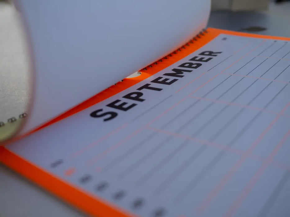 Familienkalender 2024 *NEONORANGE*