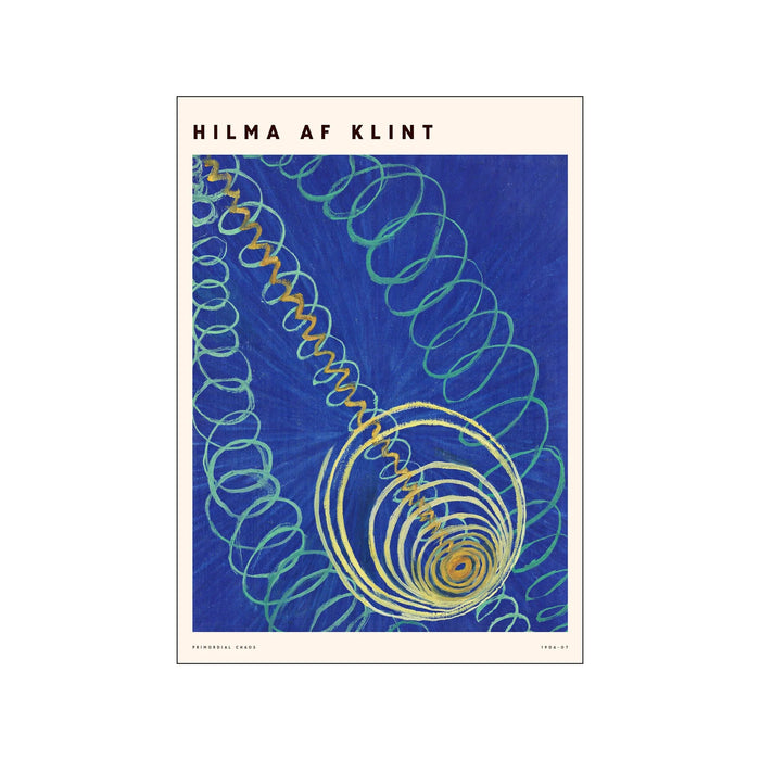 Print Hilma af Klint - Primordial Chaos