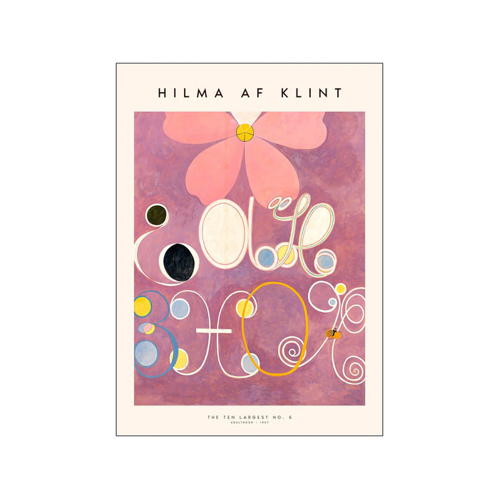 The Ten Largest No.05 - Hilma af Klint - 50x70cm