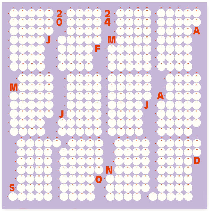 DOTS Wandkalender 2024