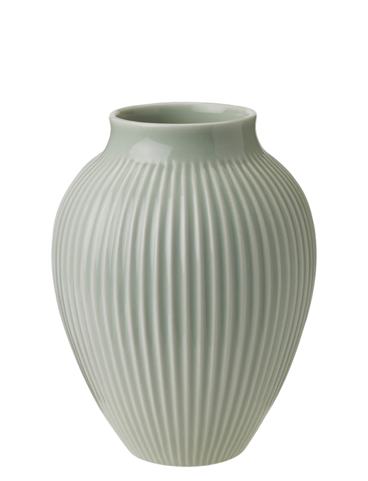 Knabstrup Vase Geriffelt