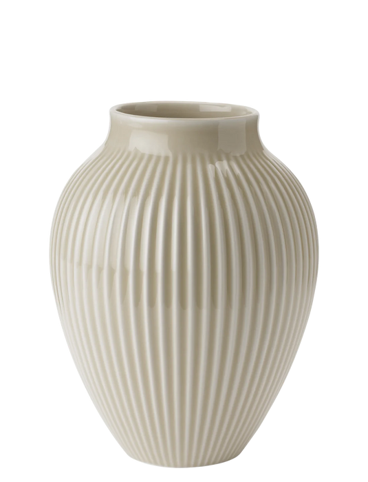 Knabstrup Vase Geriffelt