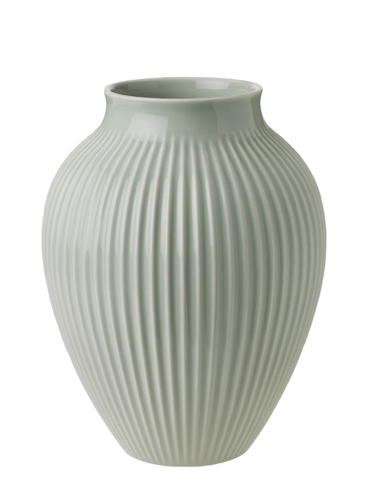 Knabstrup Vase Geriffelt