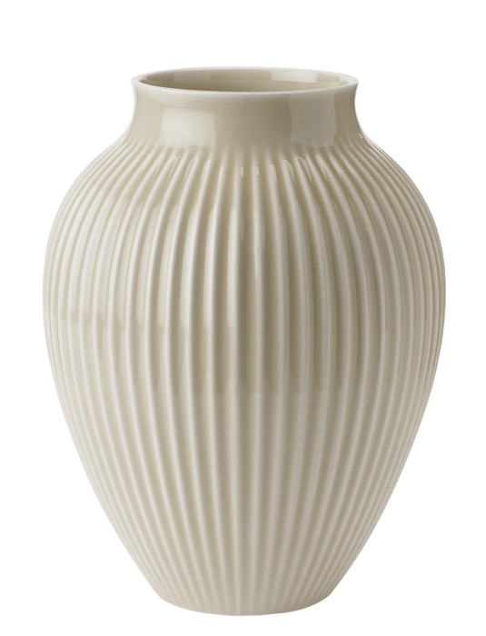 Knabstrup Vase Geriffelt