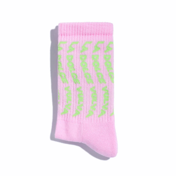 La Dolce Vulva Socken - Wavy Neon