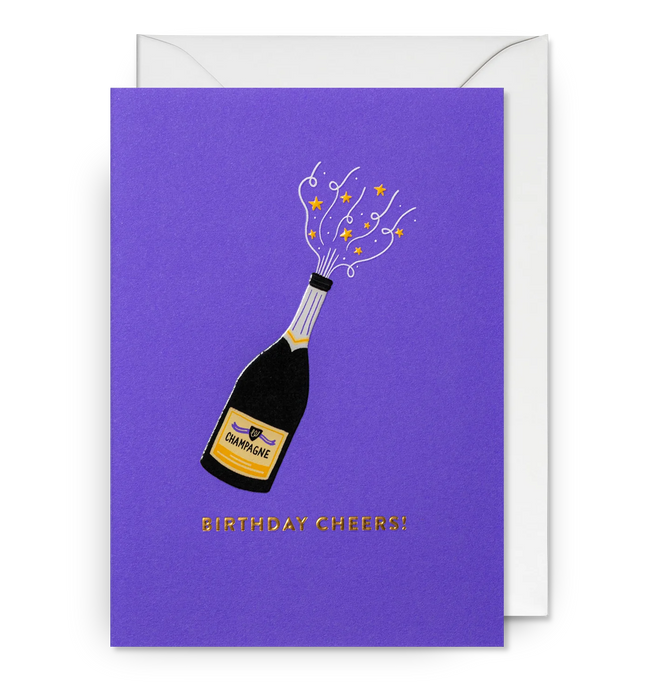 Grußkarte Geburtstag - "Birthday Cheers" by Ruby Taylor