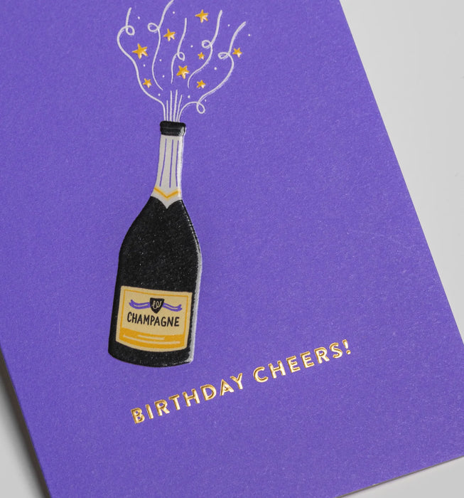 Grußkarte Geburtstag - "Birthday Cheers" by Ruby Taylor