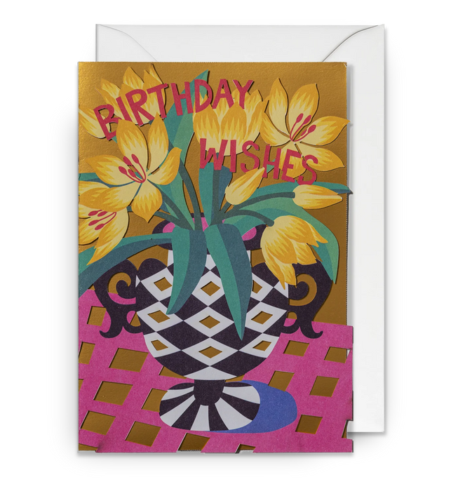 Grußkarte Geburtstag - "Birthday Wishes" by Hanna Werning