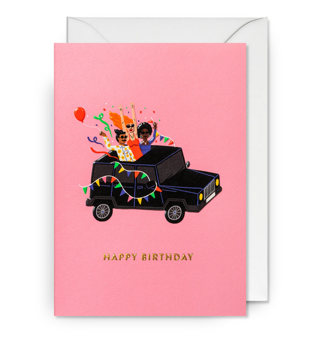 Grußkarte Geburtstag - "Happy Birthday Jeep" by Ruby Taylor