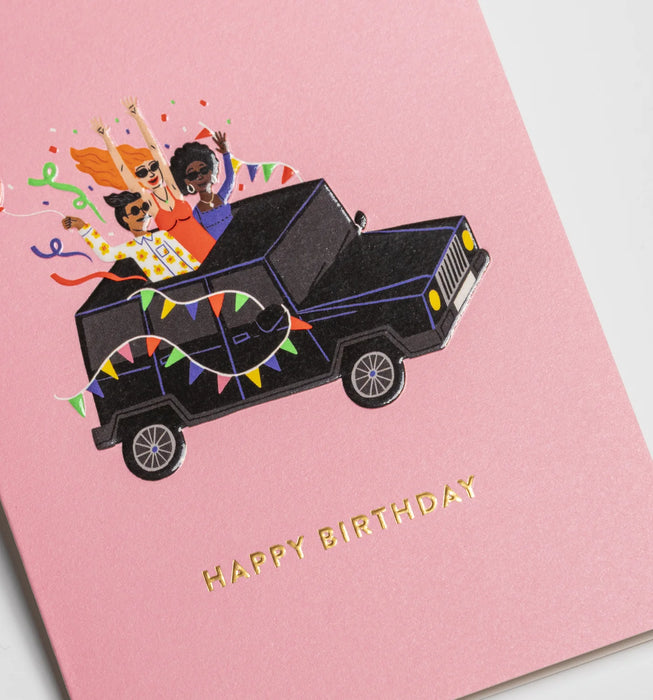 Grußkarte Geburtstag - "Happy Birthday Jeep" by Ruby Taylor