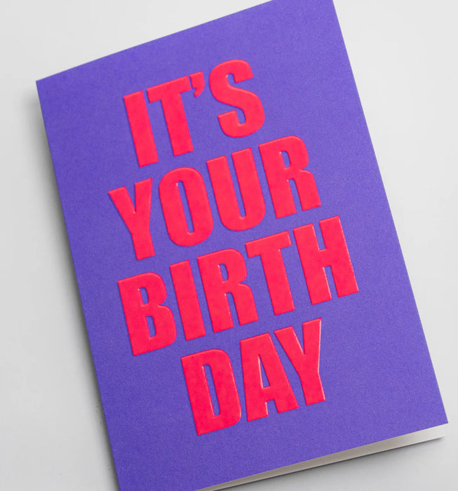 Grußkarte Geburtstag "It's Your Birthday" by Postco