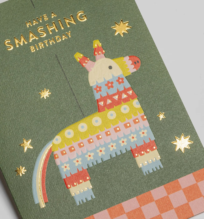Grußkarte Geburtstag - "Smashing Birthday" by Molly Egan
