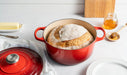 Le Creuset Bräter Signatur Rund - Kirschrot- 22 cm