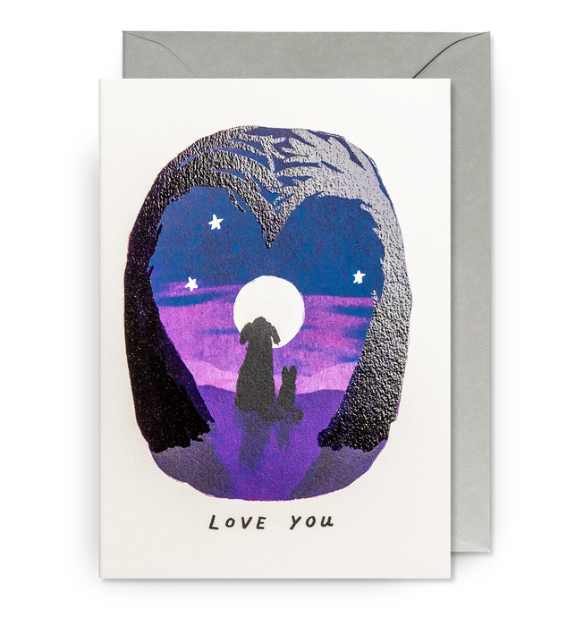 Grußkarte Liebe Lagom John Bond "Love You"