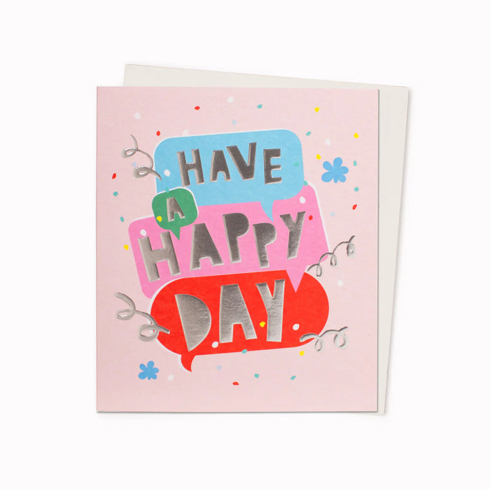 Grußkarte Have a happy day