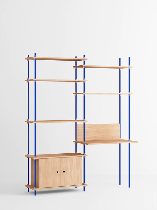 Shelving System/Regalsystem - s.200.2.E -  200 x 162 x 35 cm