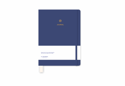 A-Journal Notebook - Dark Blue - A5