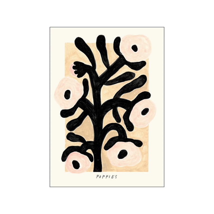 Print - Pale Poppies by Madelen PSTR Studio