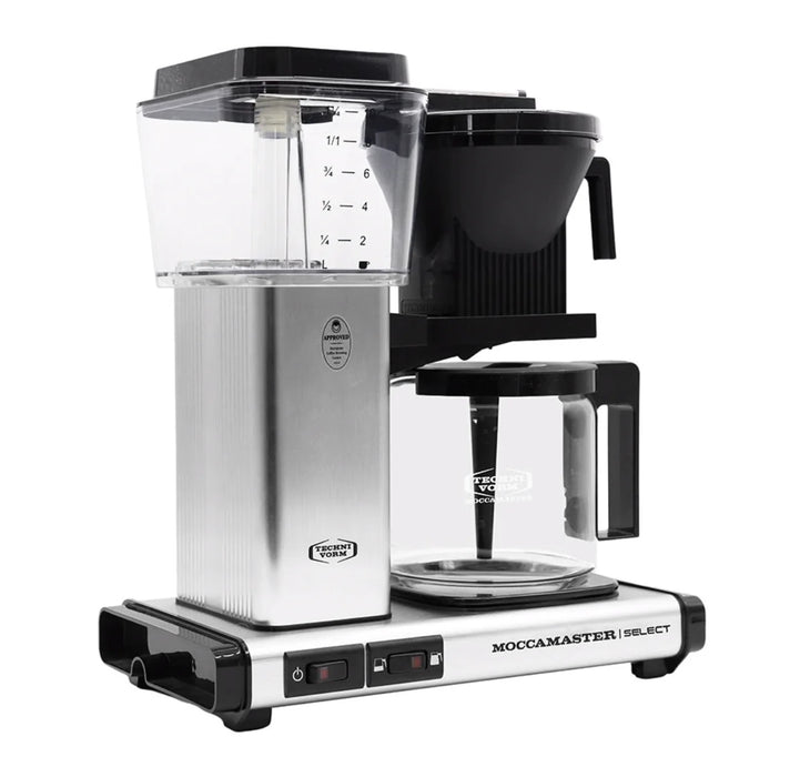 Moccamaster Kaffeemaschine KBG Select Brushed Silver