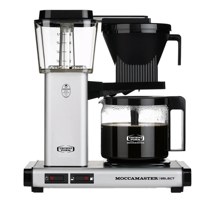 Moccamaster Kaffeemaschine KBG Select Matt Silver