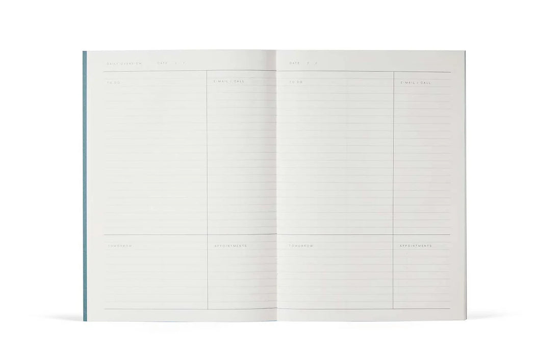 NOTEM Milo Weekly Work Journal - Blue Check