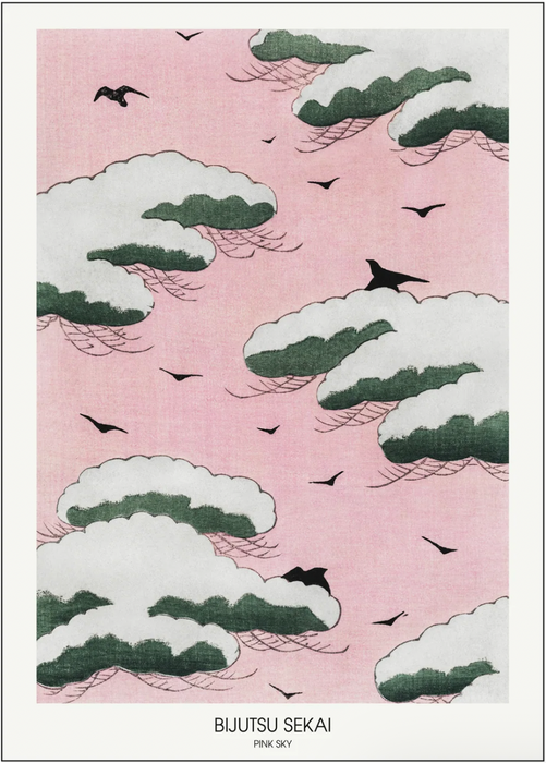 Print / Poster Bijutsu Sekai - Pink Sky