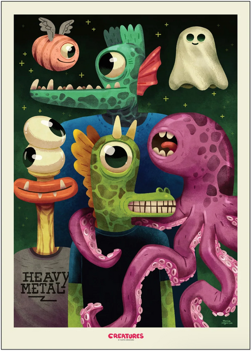 Print / Poster Martin Jørgensen - Sammenkomst - A3