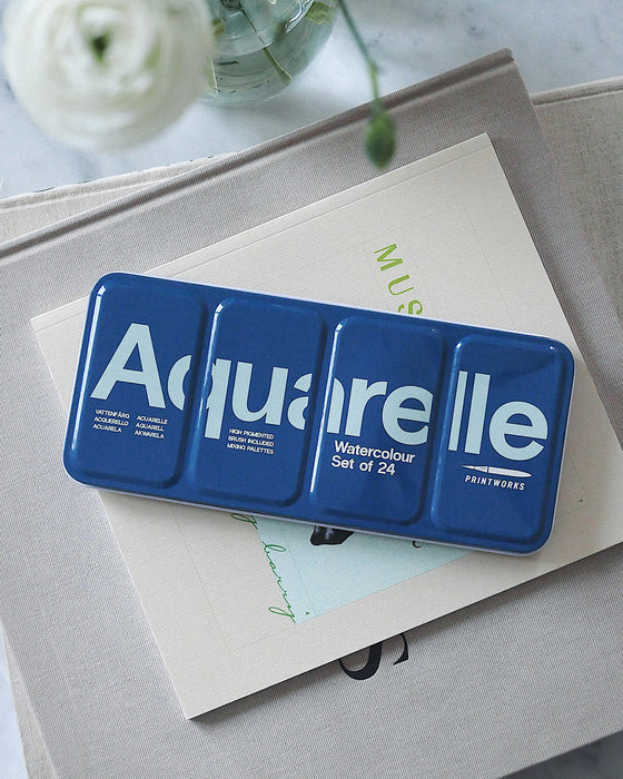 Printworks Watercolor - Aquarelle 24er Set