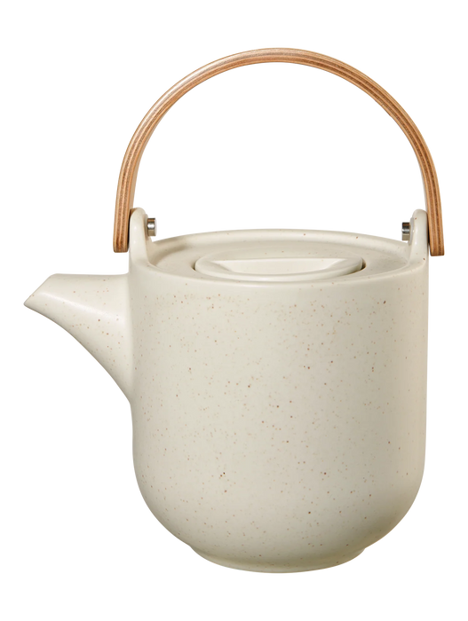 Teekanne mit Holzgriff - Sencha 0,6L