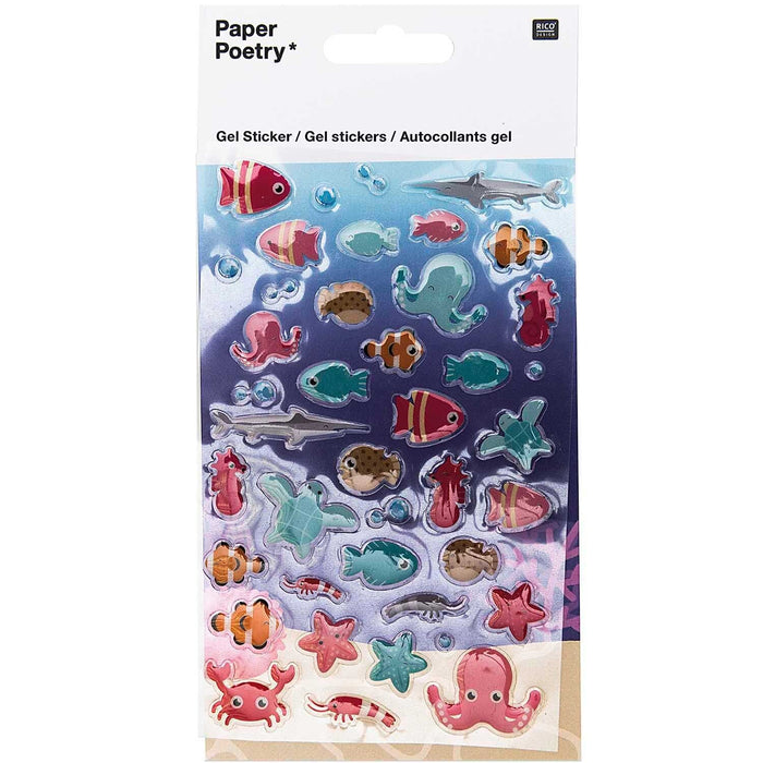 Rico Design Gelsticker - Fische