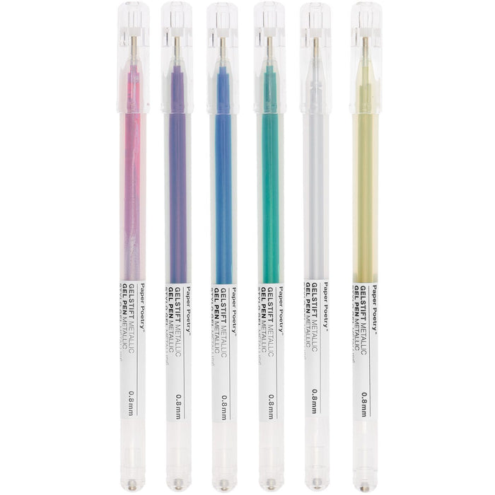 Rico Design Gelstifte Metallic - 6 Stück
