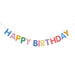 Rico Design Happy Birthday Girlande - Magic Rainbow