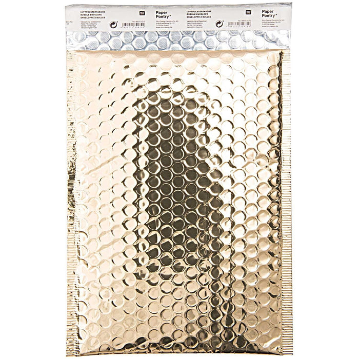 Rico Design Luftpostertasche Gold - B5