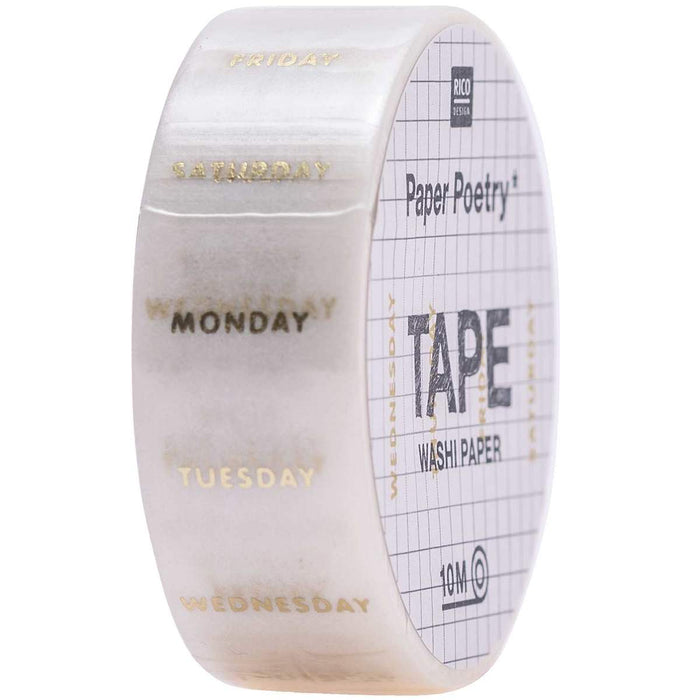 Paper Poetry Masking Tape für Organizer - 10 m