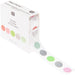Rico Design Mini-Sticker - Kreise - Neon/Silber