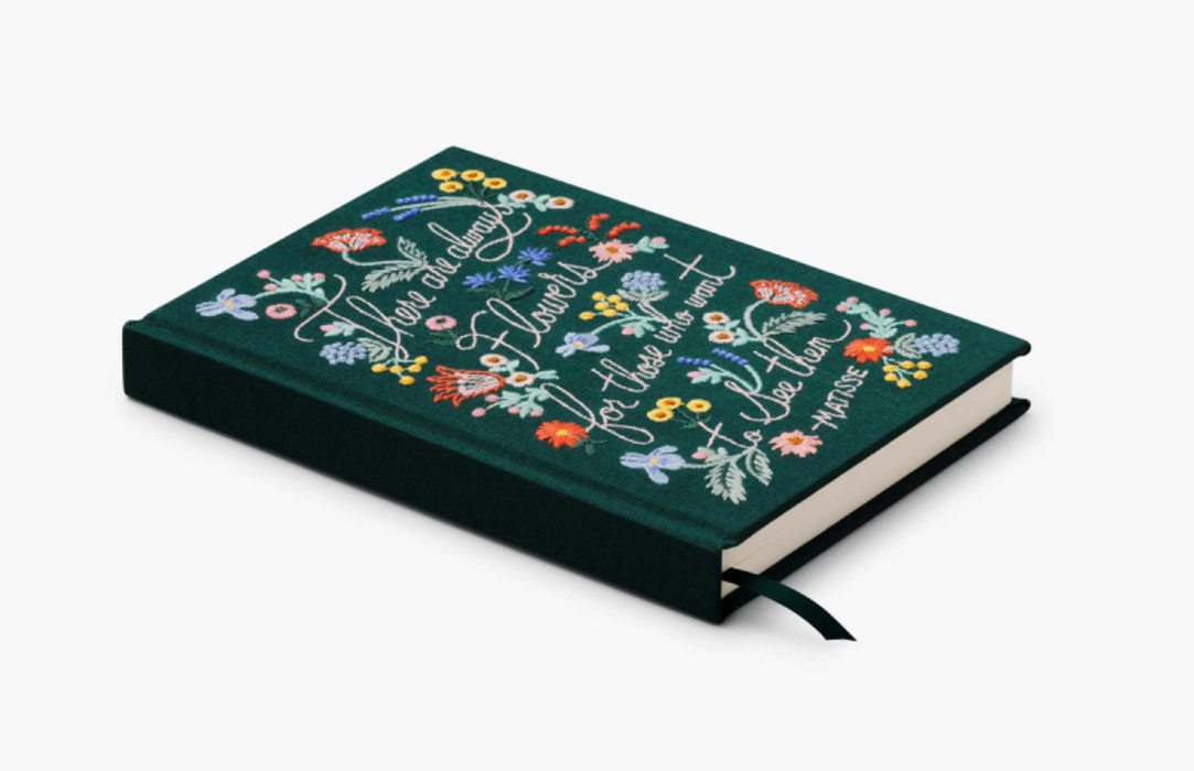 Embroidered Journal