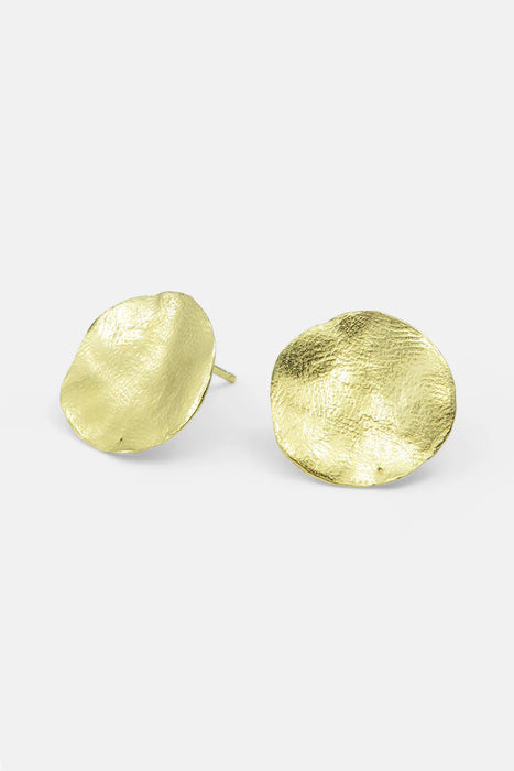 Clay Organic Ohrringe - Gold
