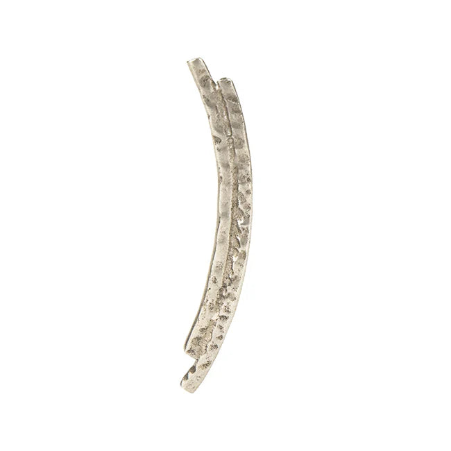 Hammered Ear Climber - Silber