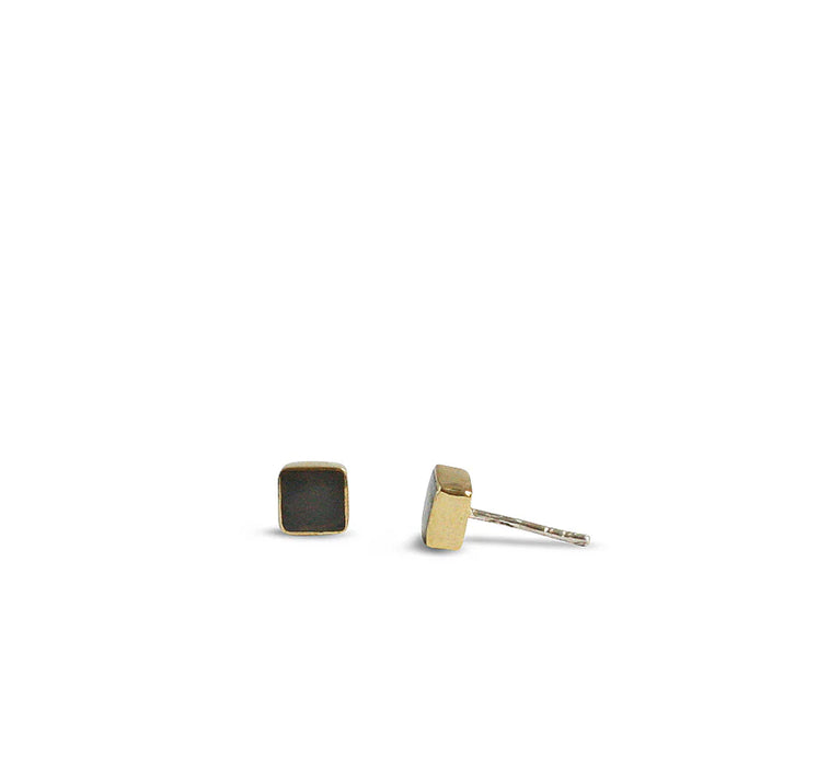 Square Stone Ohrstecker - Japis