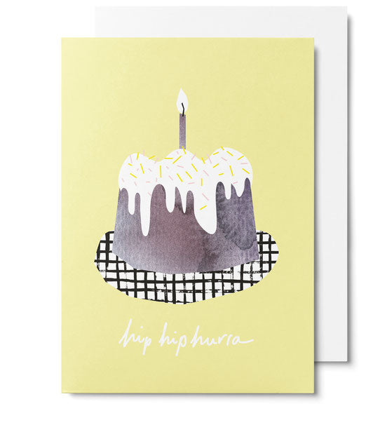 Grußkarte Geburtstag - "Hip Hip Hurra" by  Unter Pinien