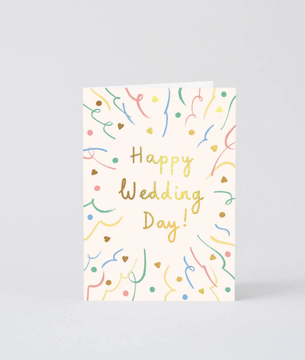 Grußkarte - Happy Wedding Day!