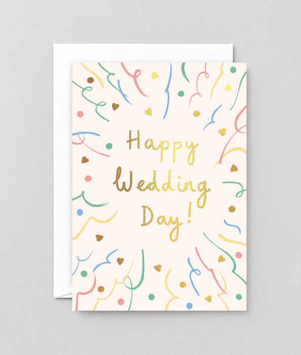 Grußkarte - Happy Wedding Day!