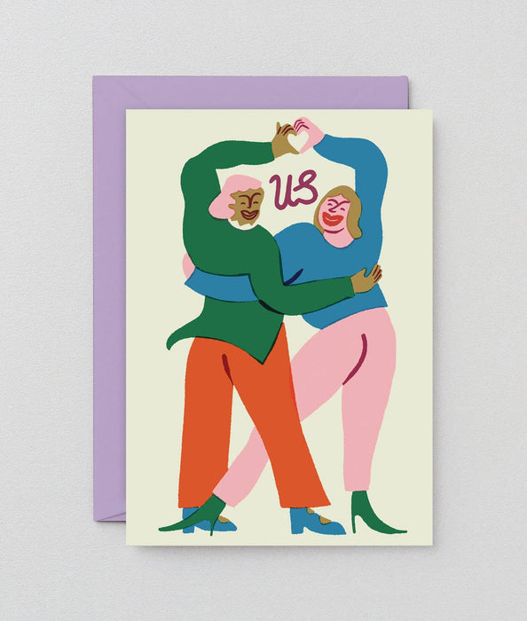Grußkarte - Us