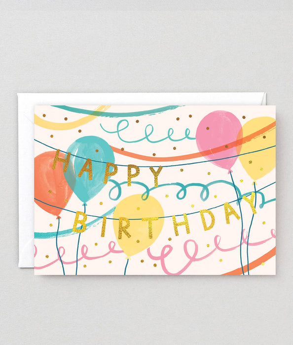 Grußkarte Geburtstag - „Happy Birthday Burst“
