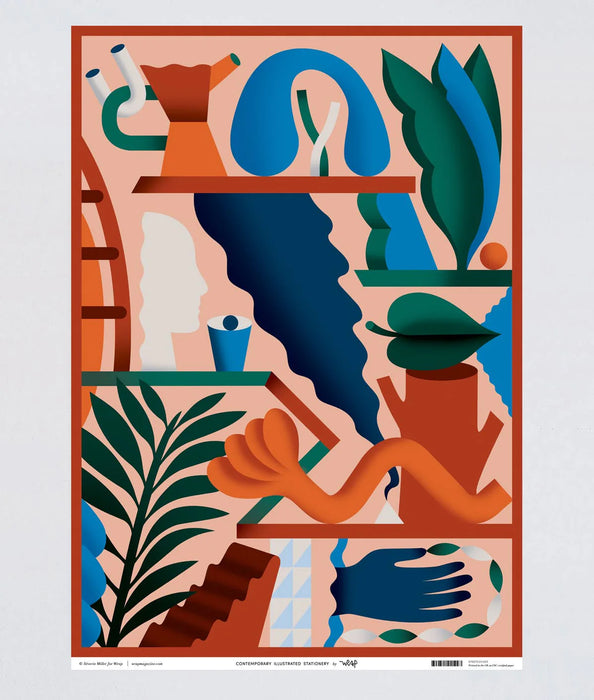 „Plants & Objects“ - Geschenkpapier