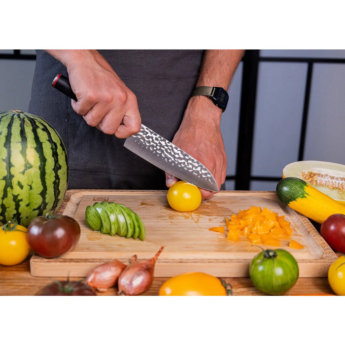 KOTAI kitchen - Messerset - Das asiatische Set: 3 Messer (Schälmesser + Santoku + Hackbeil)