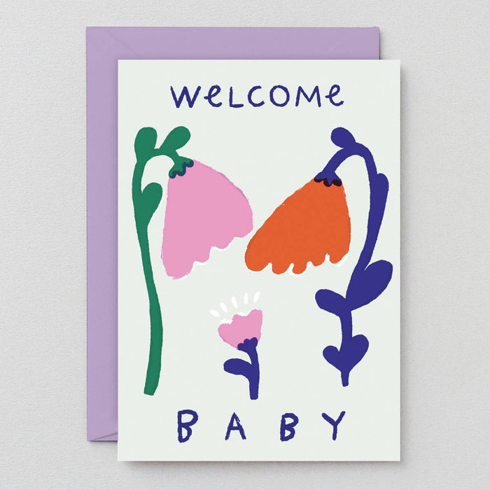 Glückwunschkarte „Welcome Baby“