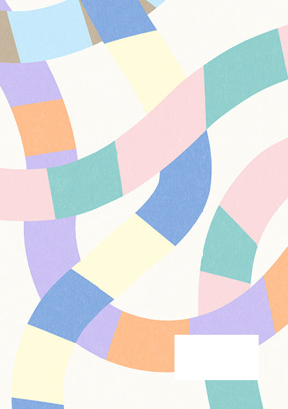 Schwesterherz Notizbuch - Colored Lines