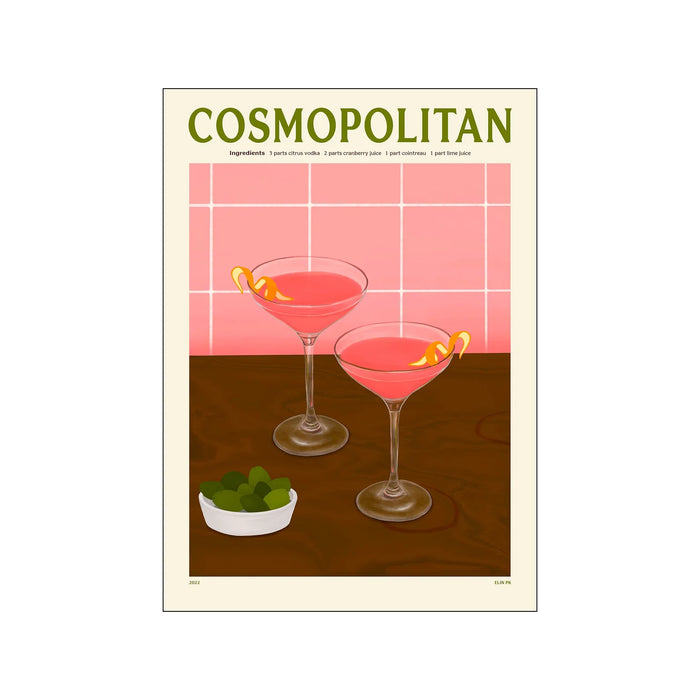 Poster & Frame Print PSTR Studio by Elin PK - Cosmopolitan - A5